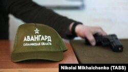 Росія. Сахалінська область. Збори з основ початкової військової підготовки (НВП) на базі навчально-методичного комплексу «Авангард»