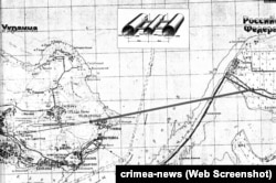 Проєкт тунелю з Росії до українського Криму обговорювався ще на початку 2000-х років. Ескіз проєктуальника, доктора технічних наук Миколи Глухова