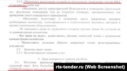 Гонорар російської групи «Самоцветы» за виступ у День міста Ялта 12 серпня 2017 року