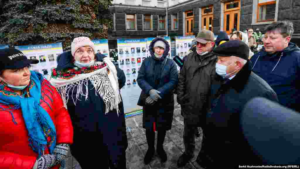 До родин зниклих вийшли представники ОП&nbsp;&ndash; пообіцяли розглянути їхні вимоги